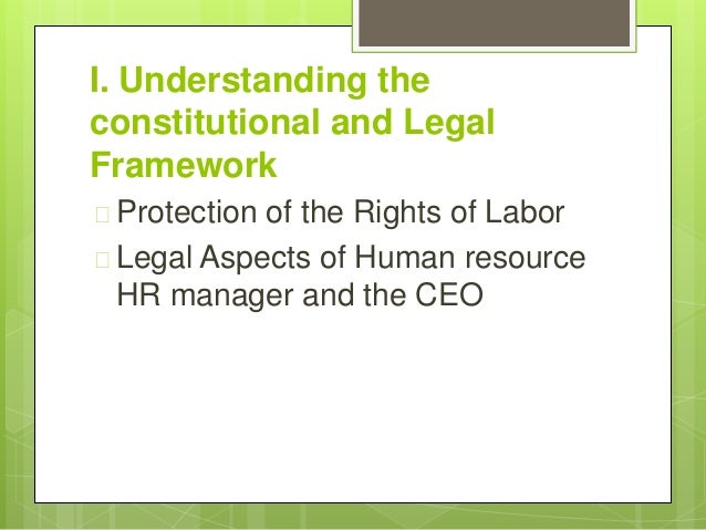 The Legal Framework of the Constitution (The Legal Framework Series)